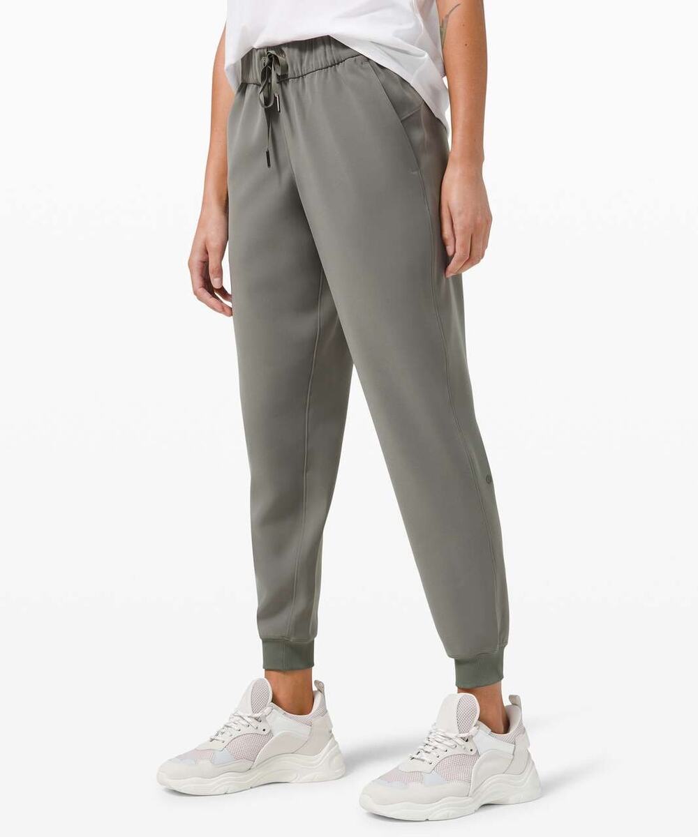 Lululemon On the Fly Jogger Pant Grey Sage Size 10